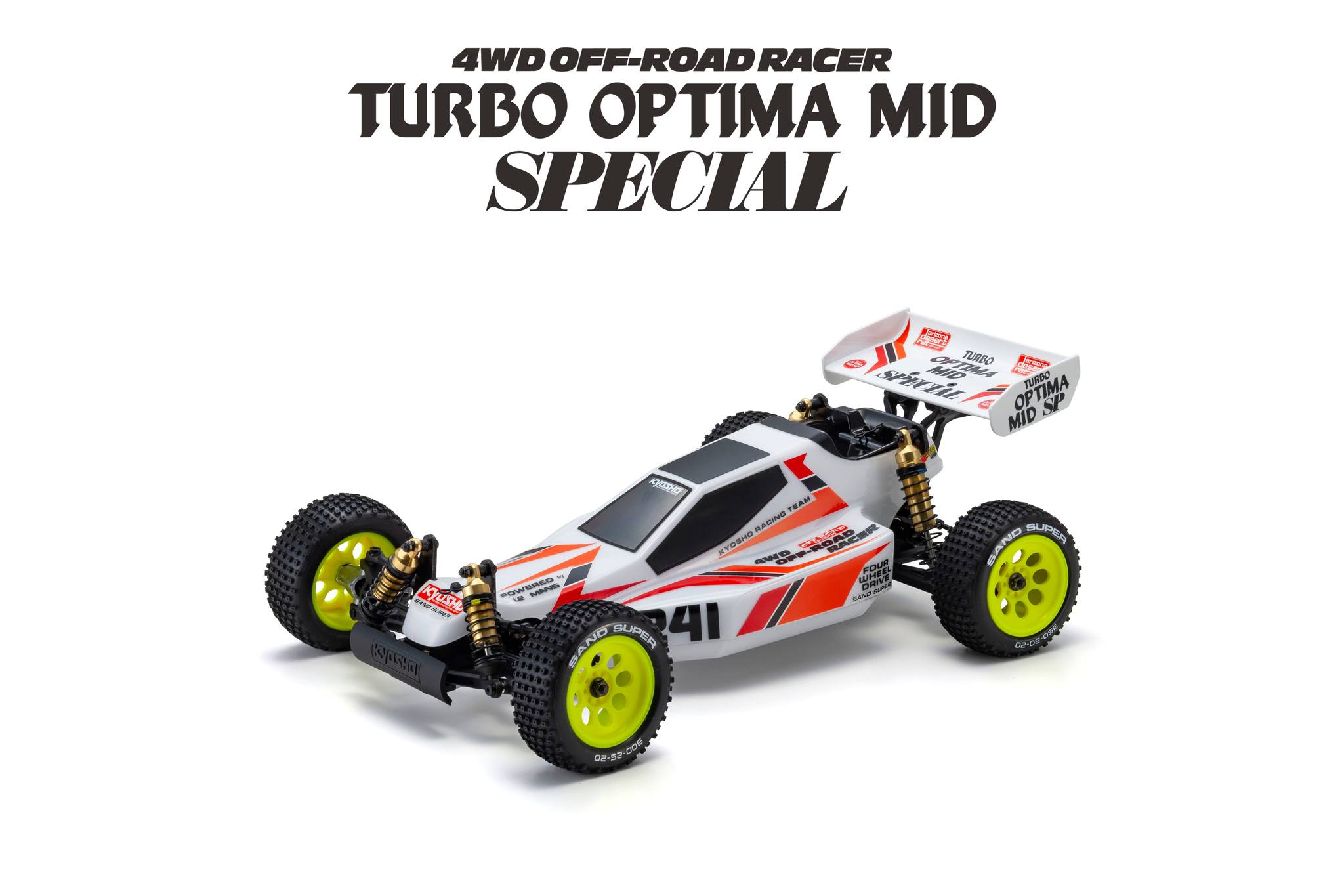 Kyosho Turbo Optima Mid Special 4WD 1:10 Kit *Legendary Series* - Björ