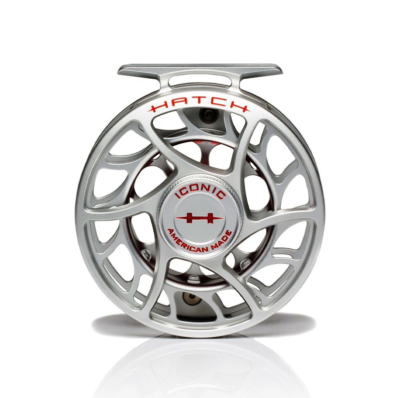 HATCH FINATIC 1plus シルバー ハッチフライリール HATCH FINATIC