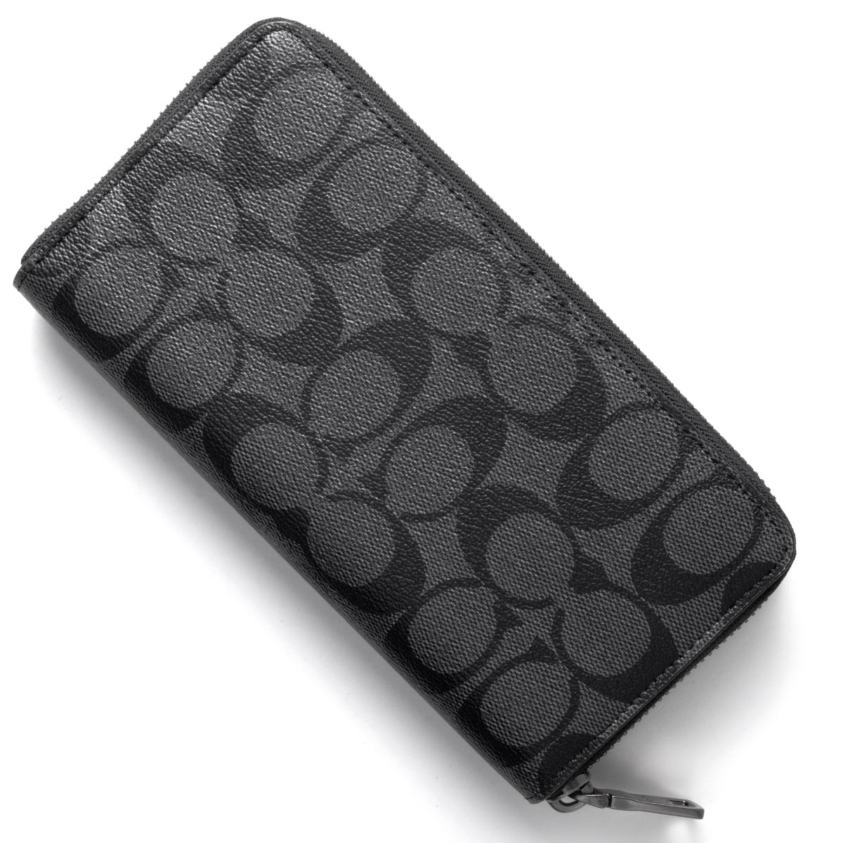 コーチ 長財布 財布 メンズ アコーディオン シグネチャー