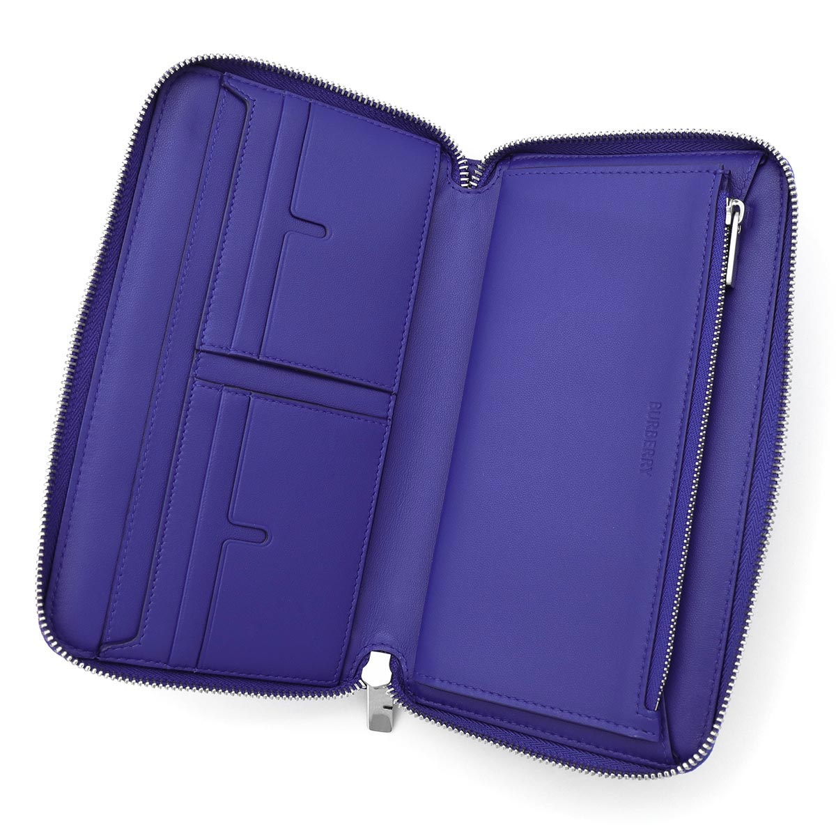 バーバリー 長財布 財布 メンズ トラベルウォレット チェック ラージ