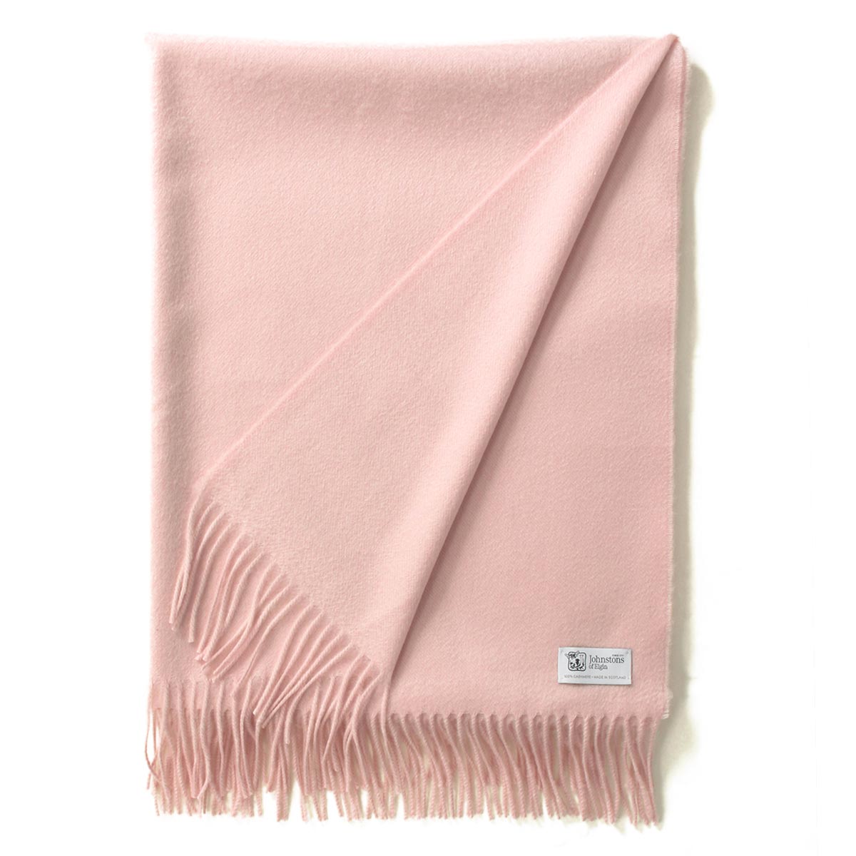 ジョンストンズ ストール/マフラー メンズ レディース WA56 大判 無地