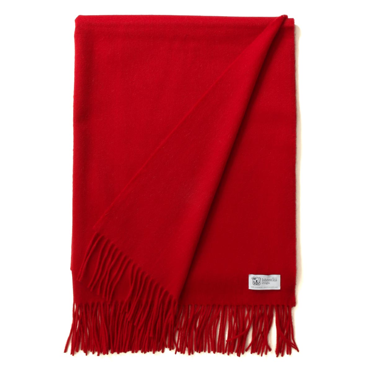 ジョンストンズ ストール/マフラー メンズ レディース WA56 大判 無地