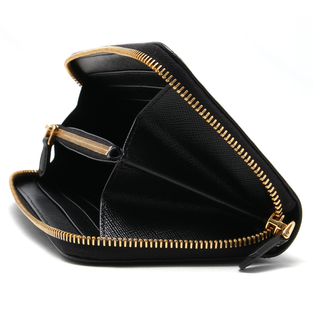 プラダ 長財布 財布 レディース SAFFIANO TRIANG 三角ロゴプレート