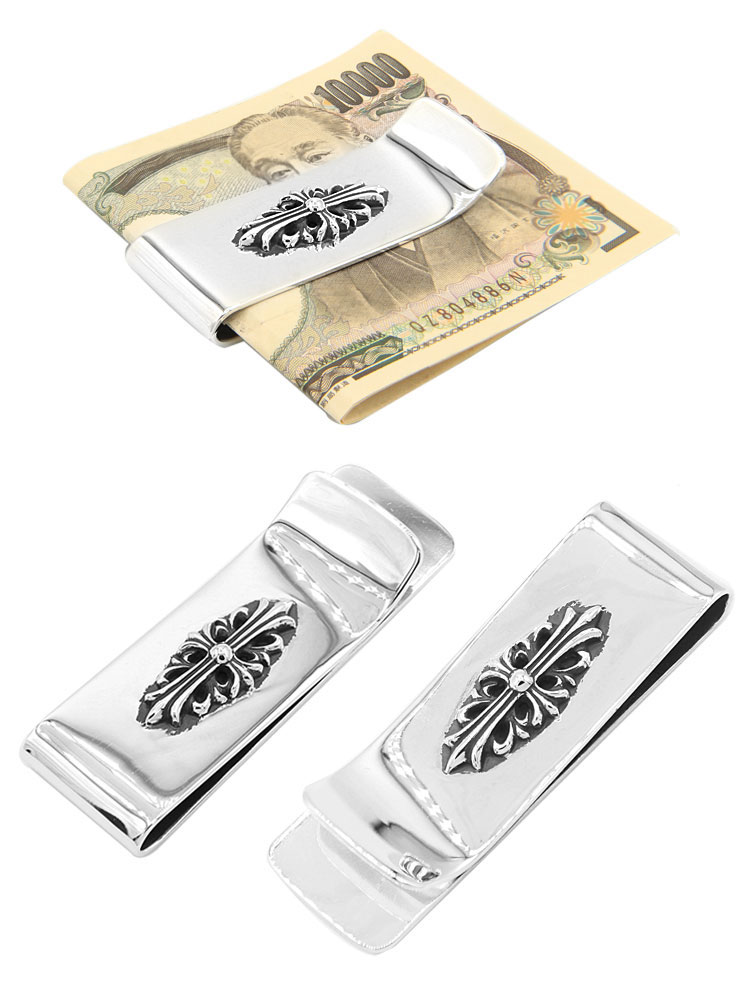 クロムハーツマネークリップフローラルクロス|クロムハーツ通販専門店