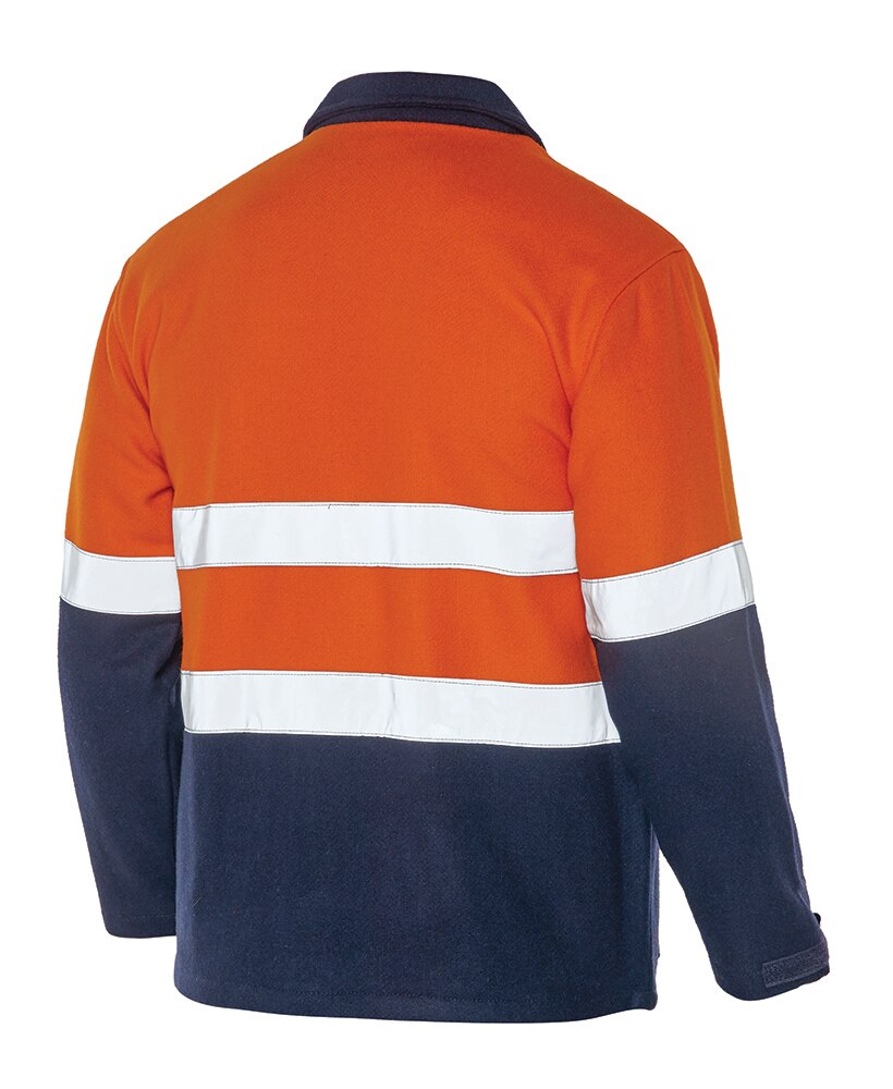 Workhorse MJA034 Men's Two-Tone High Visibility Bluey Jacket