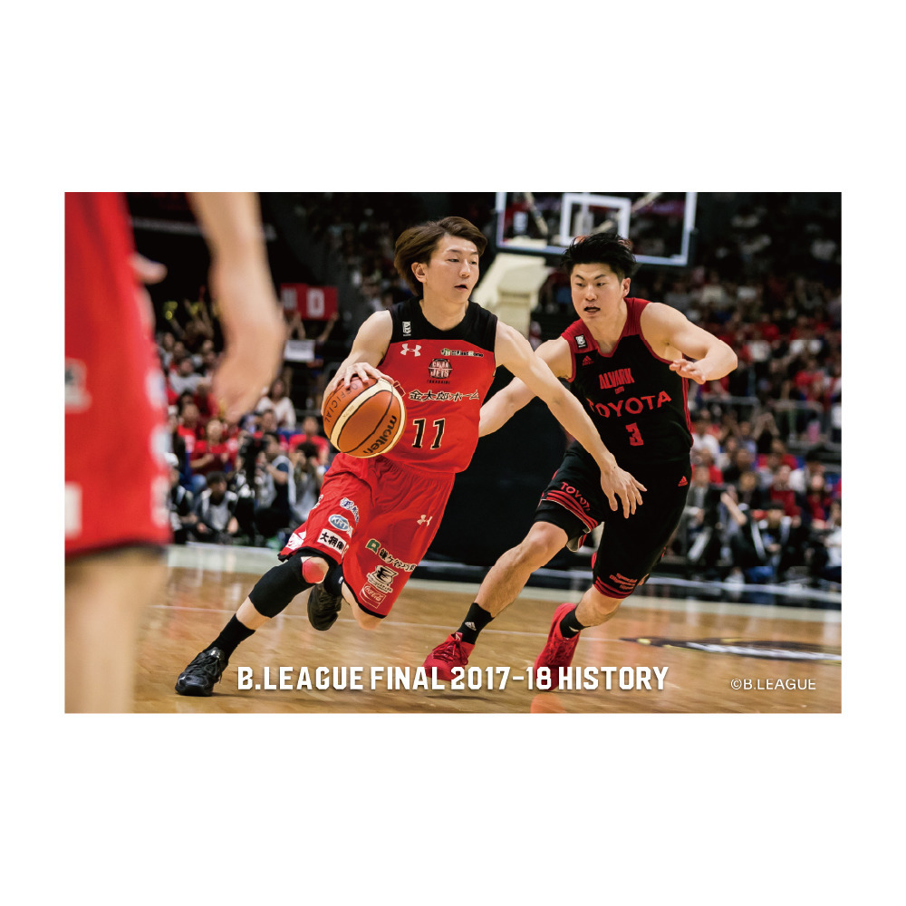B.LEAGUE FINAL 2017-18 HISTORY 千葉ジェッツ】ステッカーシート｜B