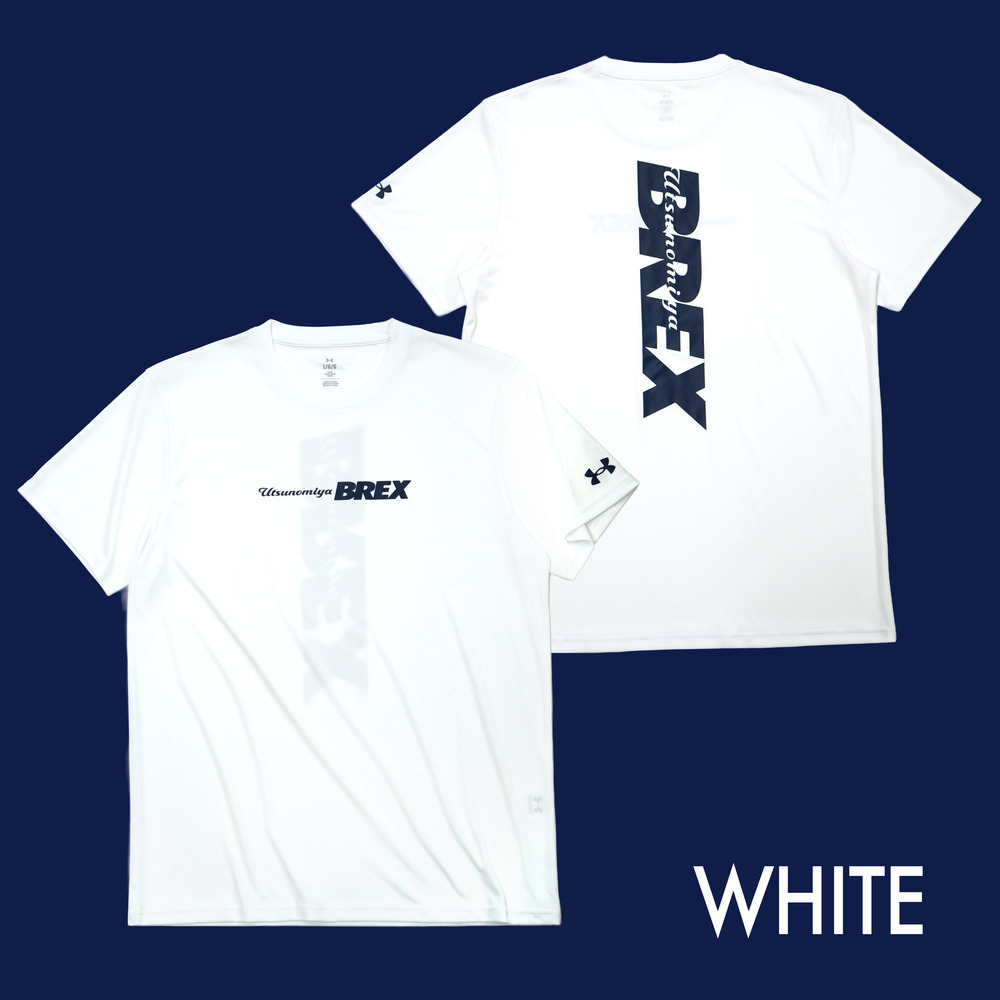 UA BREX S-TEXT バックプリント Tシャツ｜宇都宮ブレックス｜B.LEAGUE