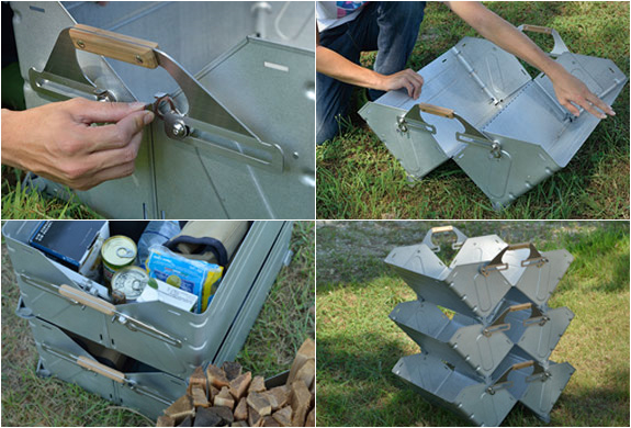 Stacking Shelf Container | By Snow Peak