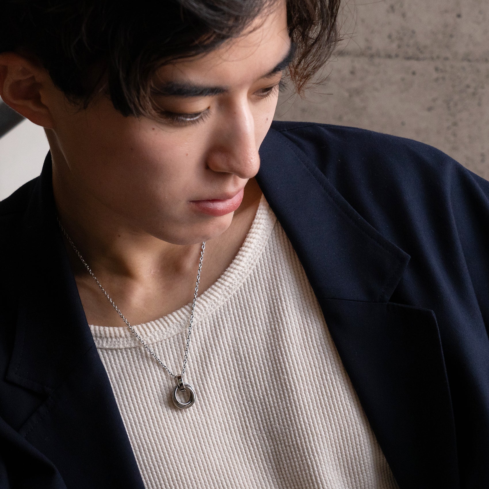 ダブルリングネックレス / BSN-164 – BLESS