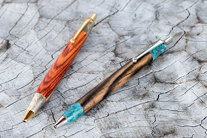 限定品・斑紋着色金具仕様のボールペン | 野原工芸｜作り手の裏話