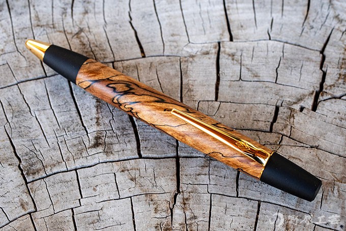 スポルテッド栃をスタビライズせずに挽いてみた | 野原工芸｜作り手の裏話