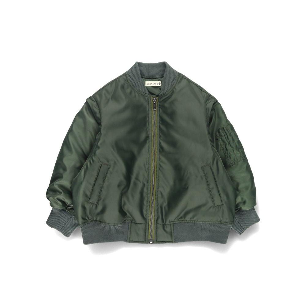 2WAY】スリーブ切替MA-1ブルゾン 2024秋冬 ｜子供服&ベビー服