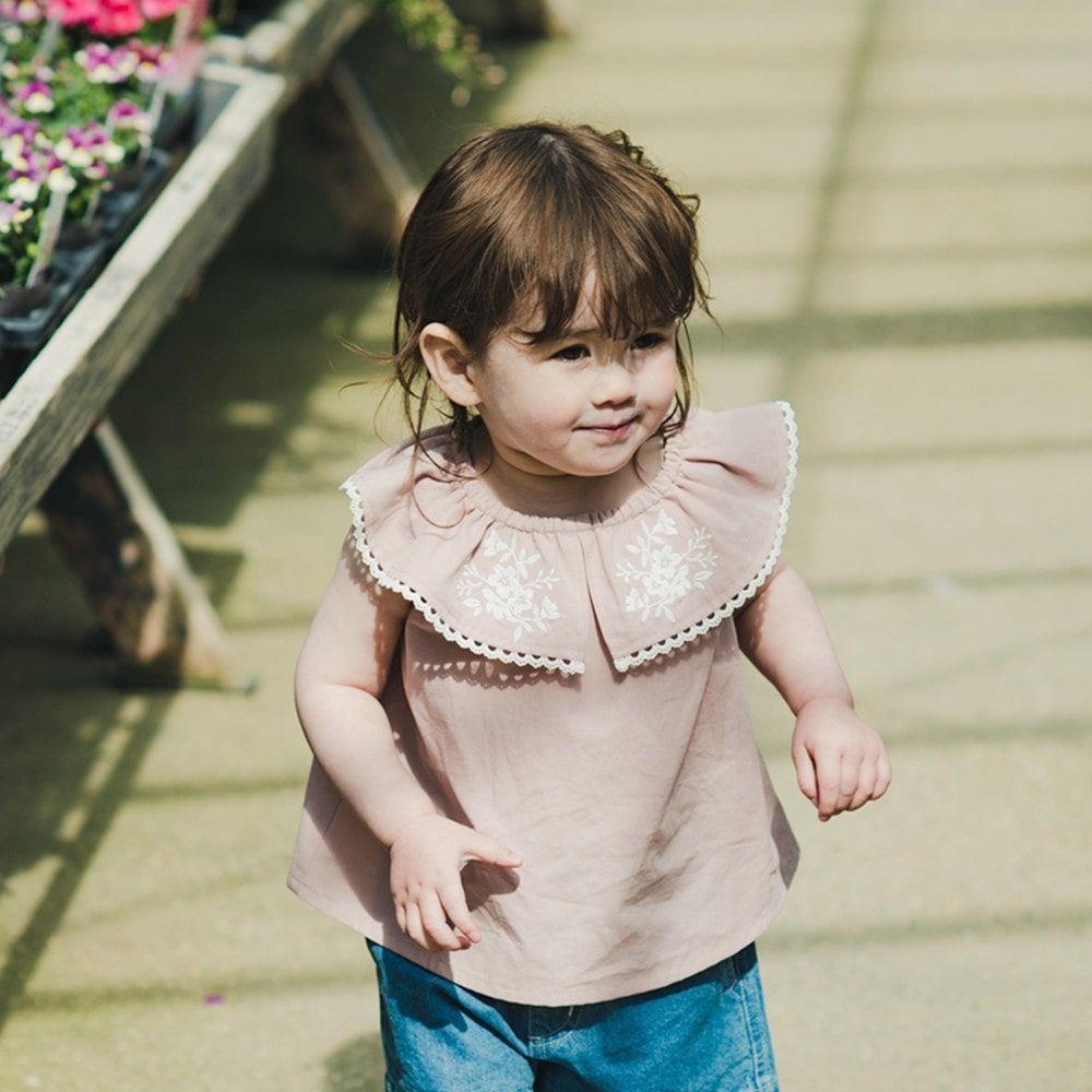 プチレディ】刺しゅうブラウス 2024春夏 ｜子供服&ベビー服