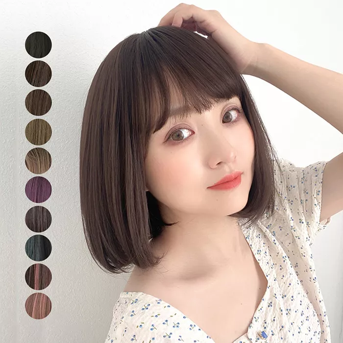 カジュアルボブ 2タイプバング（ショート・ボブウィッグ）｜ウィッグの