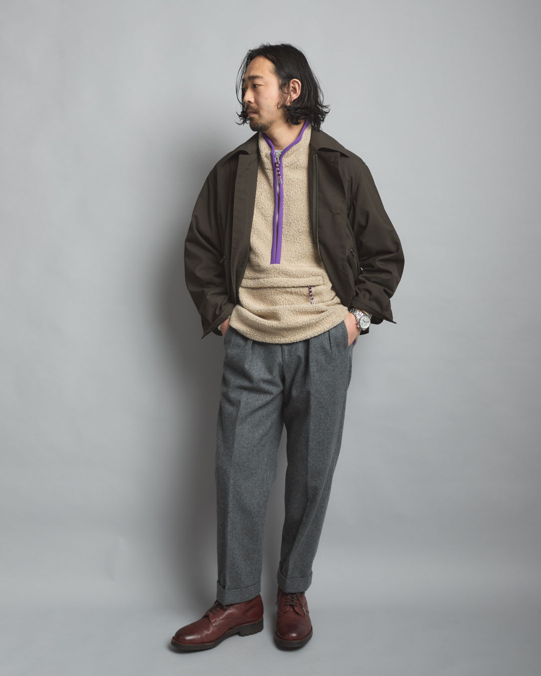 スタイリスト四方さん監修の新型フライトジャケットをオンライン