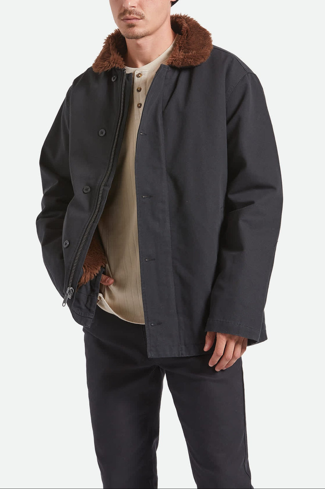 Men's Mast Jacket in Black – Brixton