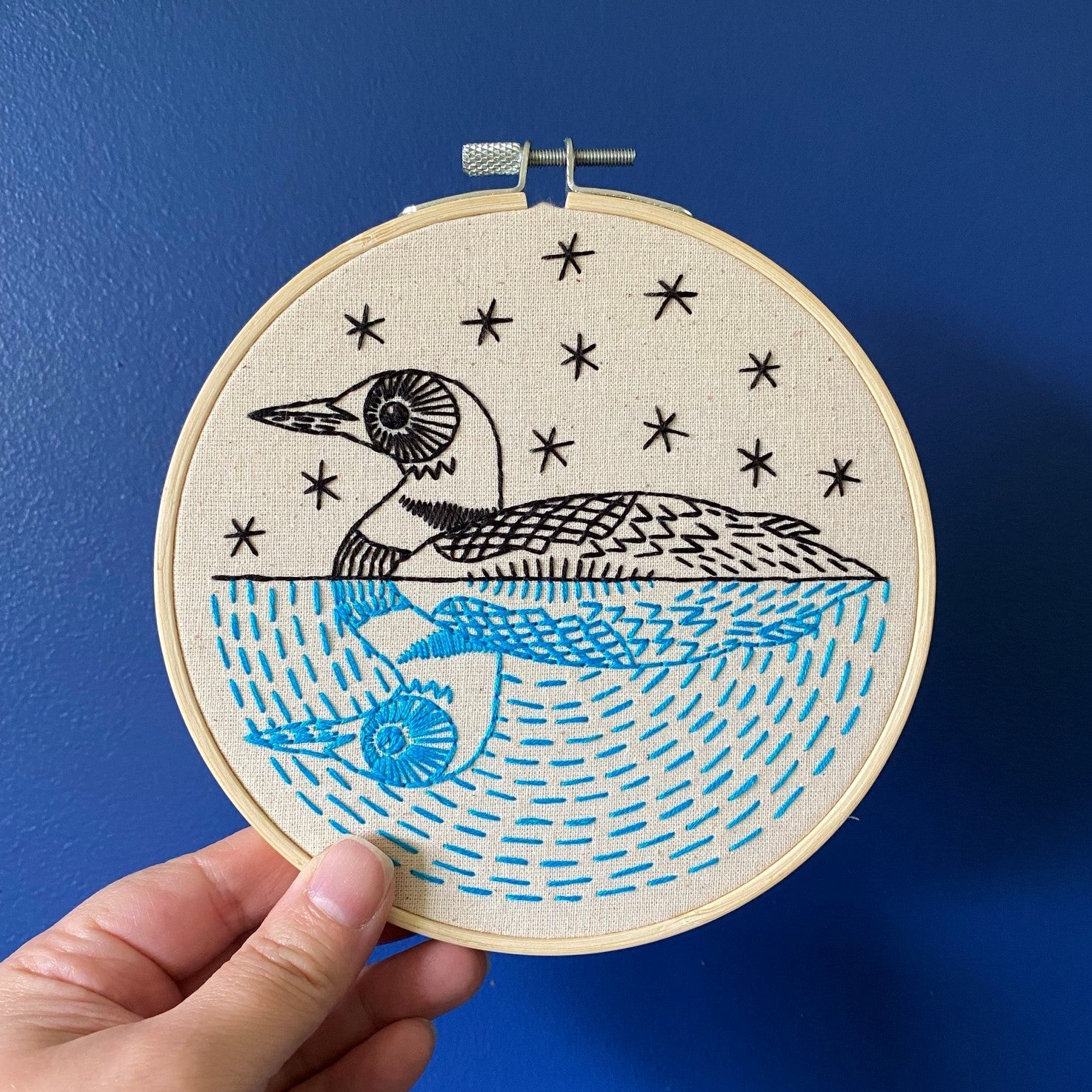 Loon Embroidery Kit – Brooklyn Craft Company