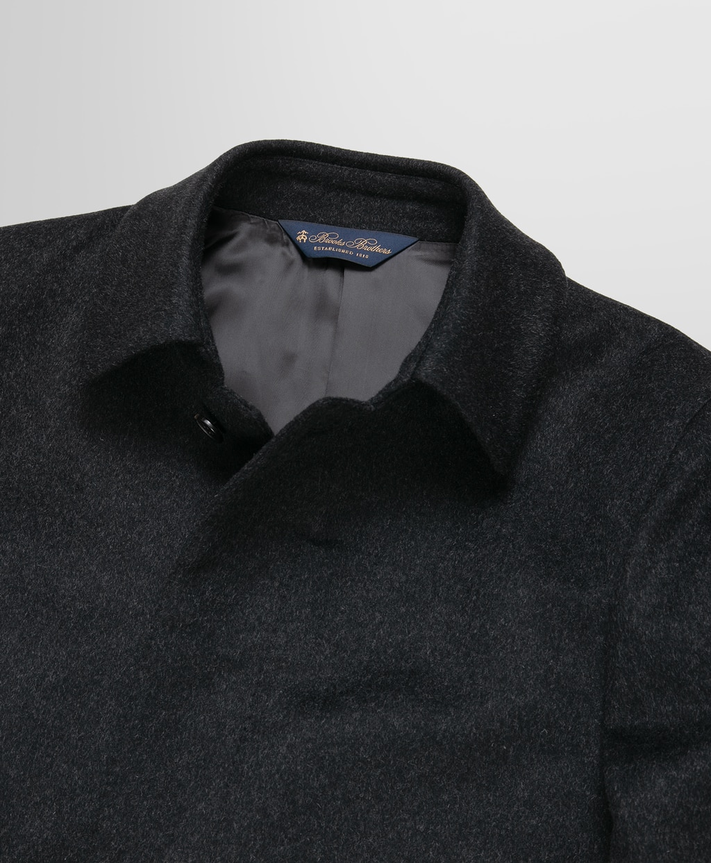 ウール/カシミヤ ソリッド バルカラーコート | Brooks Brothers Japan