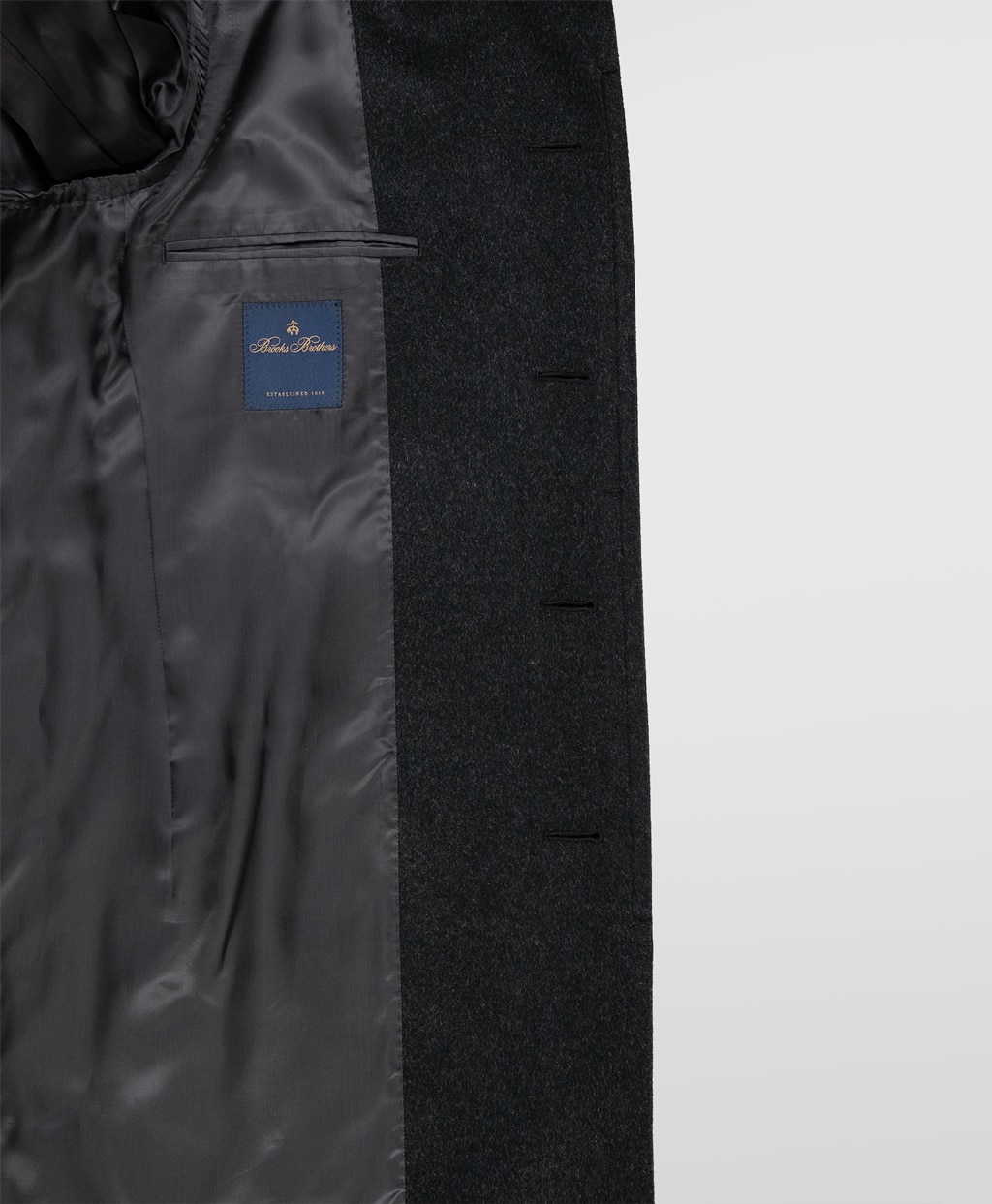 ウール/カシミヤ ソリッド バルカラーコート | Brooks Brothers Japan