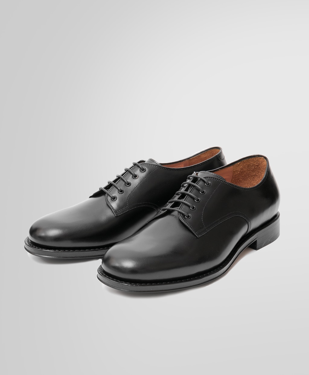 カーフレザー プレーントゥ シューズ | Brooks Brothers Japan