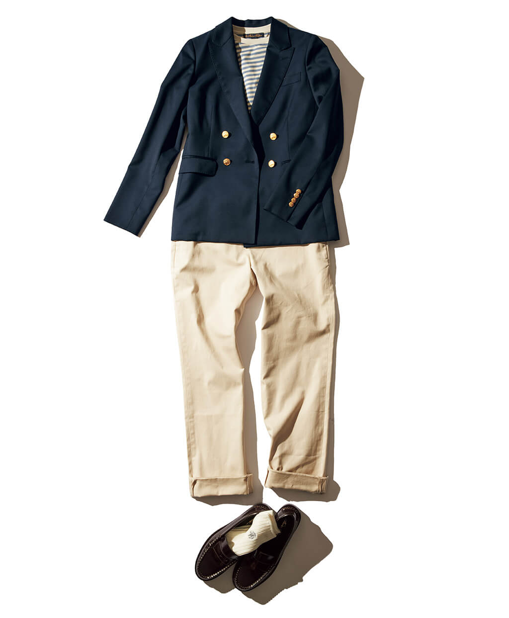 ウール ツイル ダブル4ボタン ブレザー | Brooks Brothers Japan