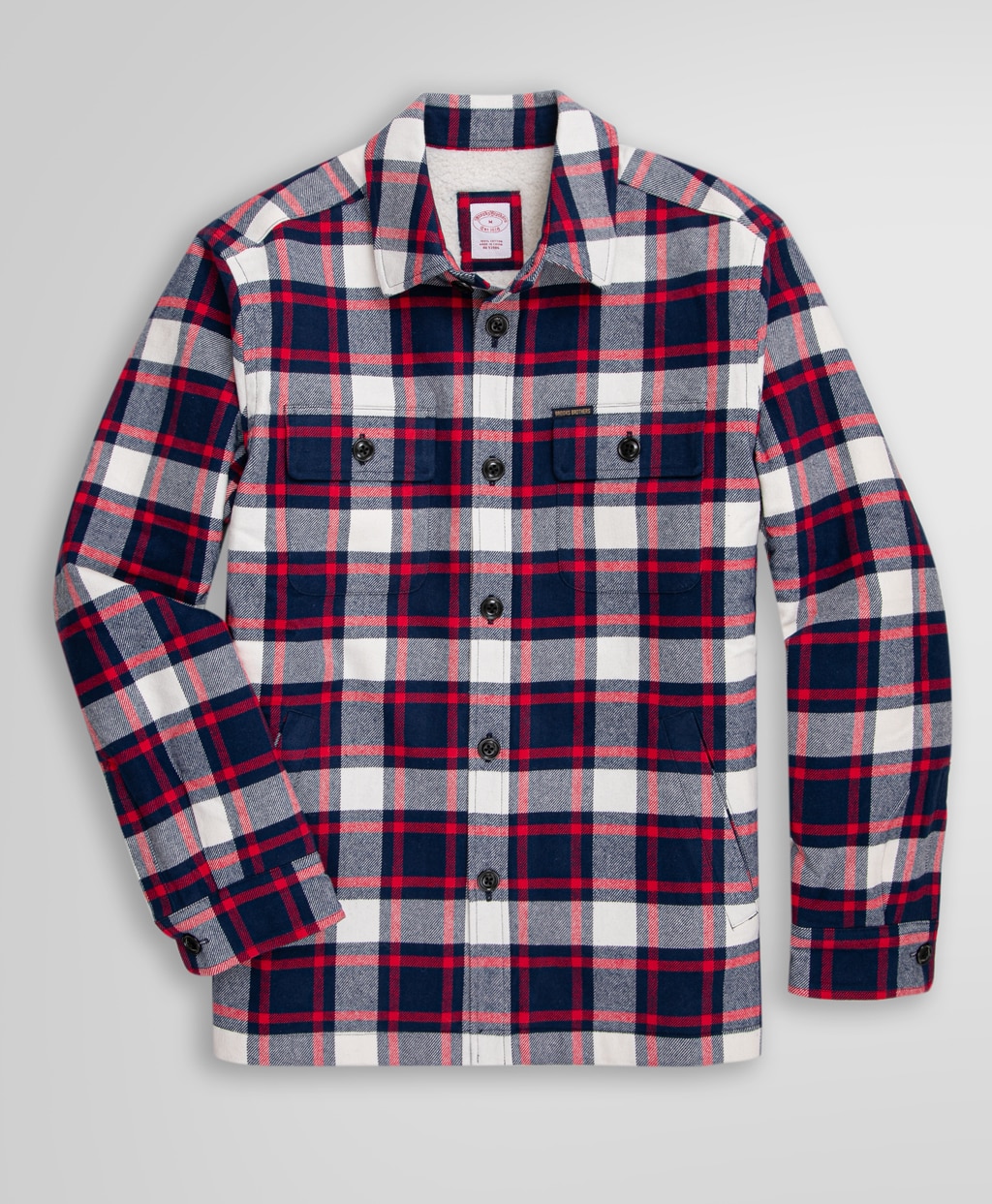 Lサイズ✨ブルックスブラザーズ オールレザージャケット フルジップ