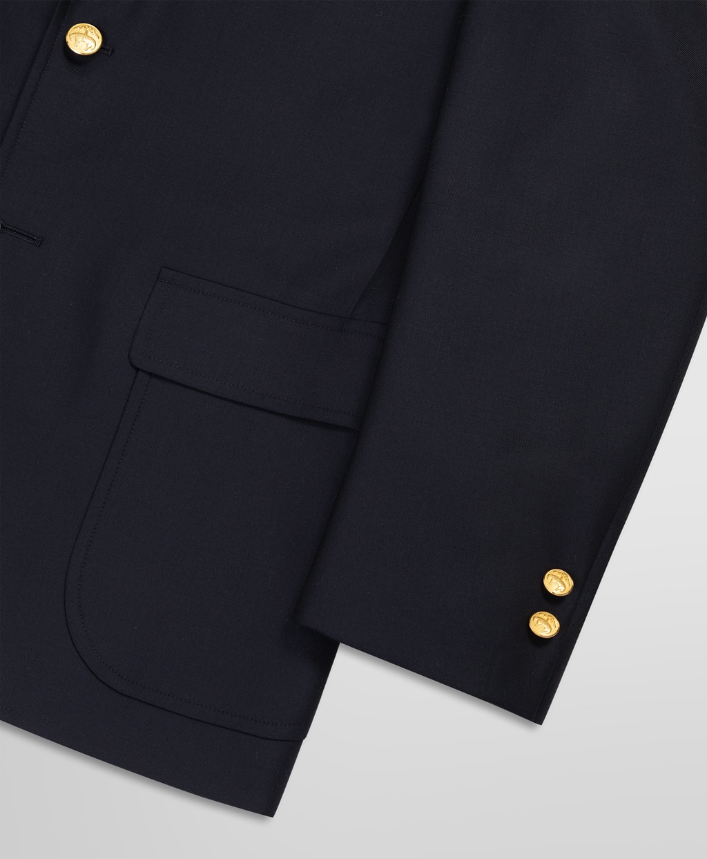 ミラクルクリンプウール 段返り3釦 ブレザー Traditional | Brooks