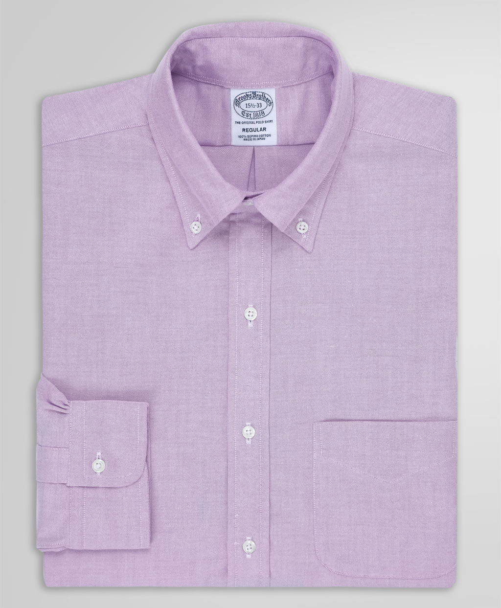 スーピマコットン オックスフォード ドレスシャツ Regular Fit