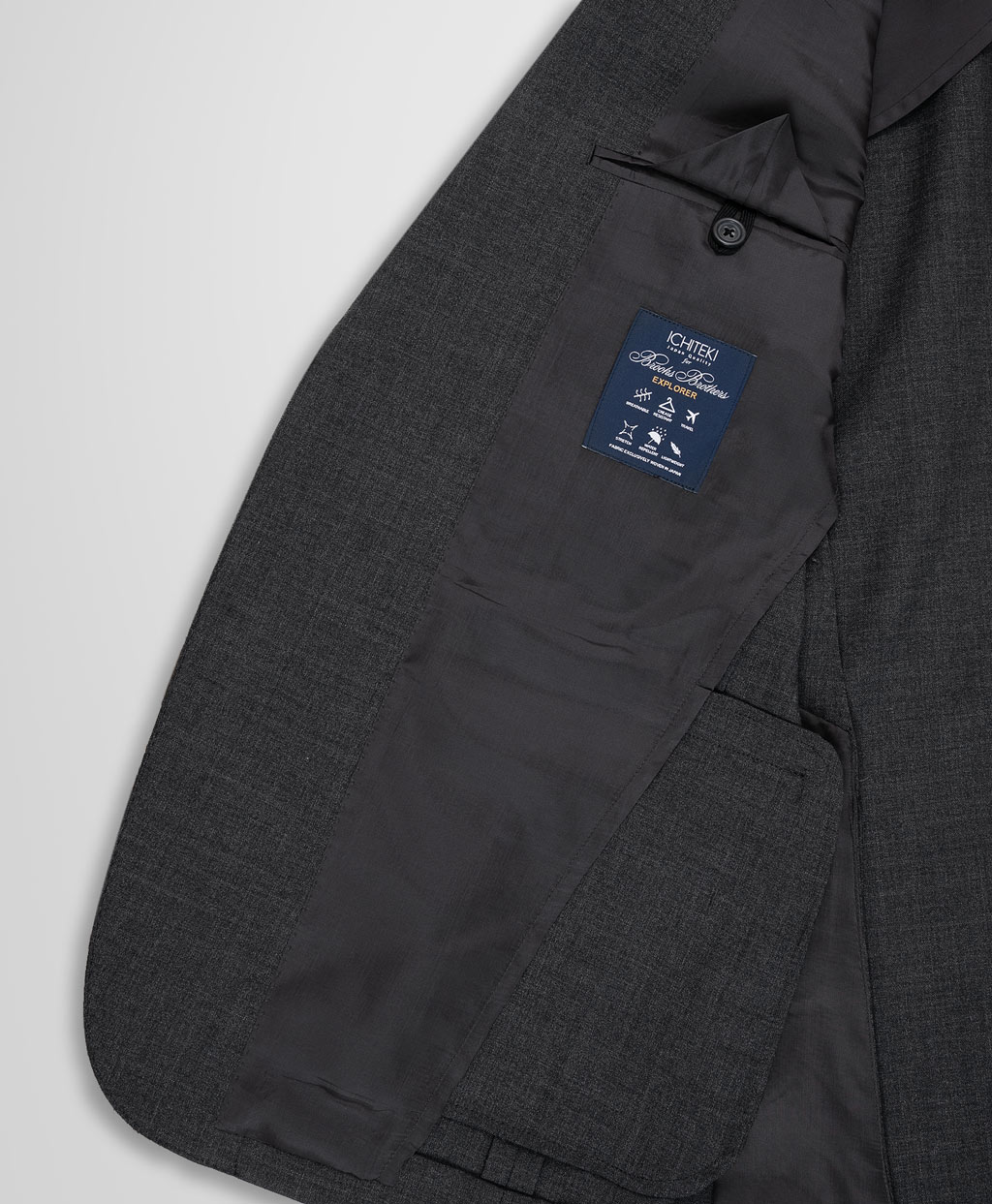 Brooks Brothers Explorer ウール 2釦スーツ Classic | Brooks