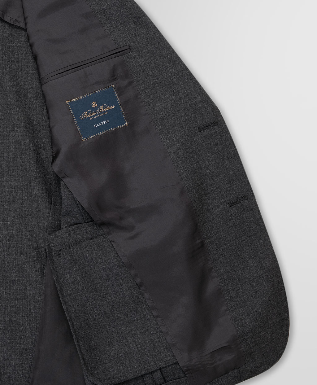 Brooks Brothers Explorer ウール 2釦スーツ Classic | Brooks