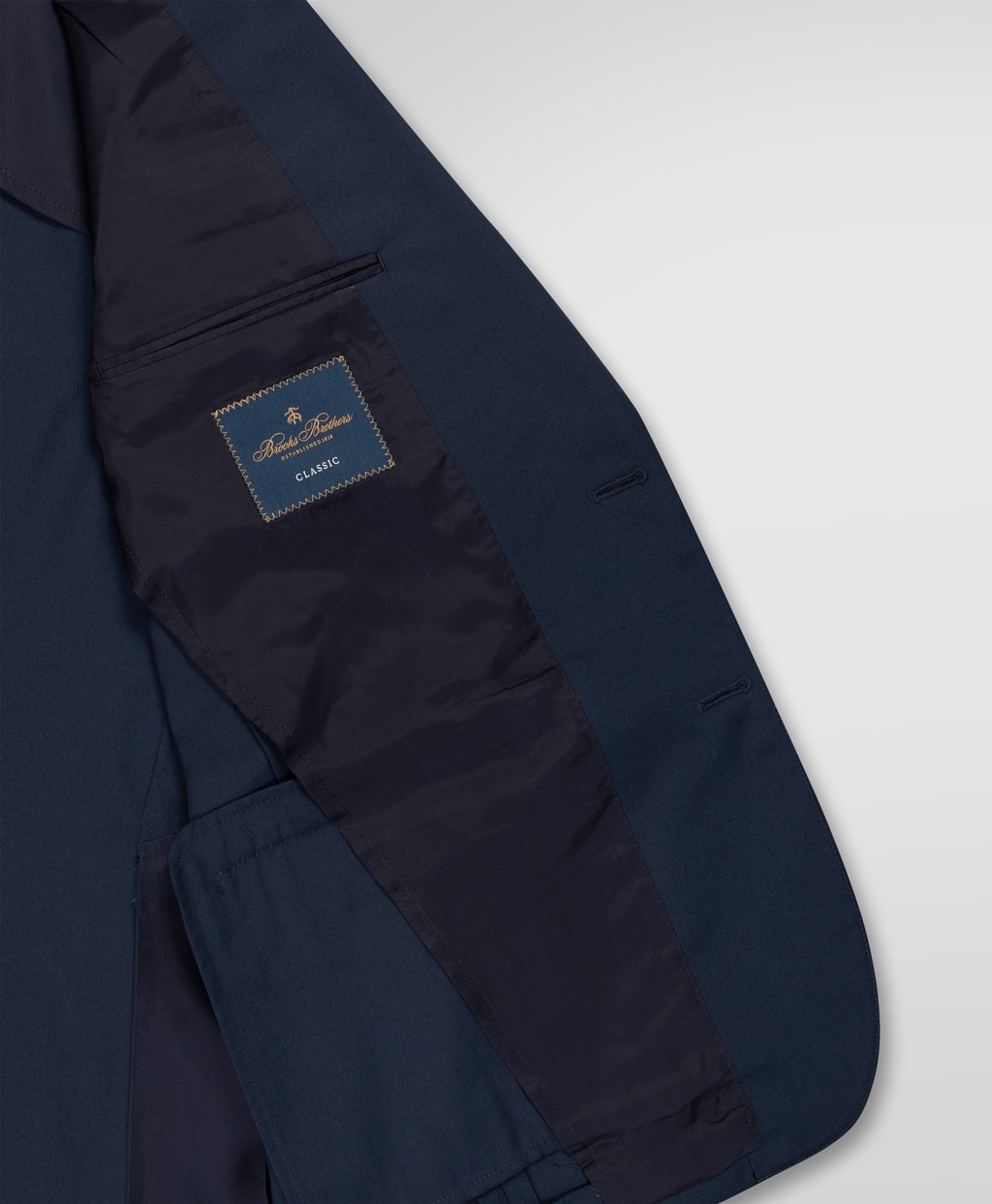 ポリエステル/コットン ポプリン シングル2釦 アンコンジャケット