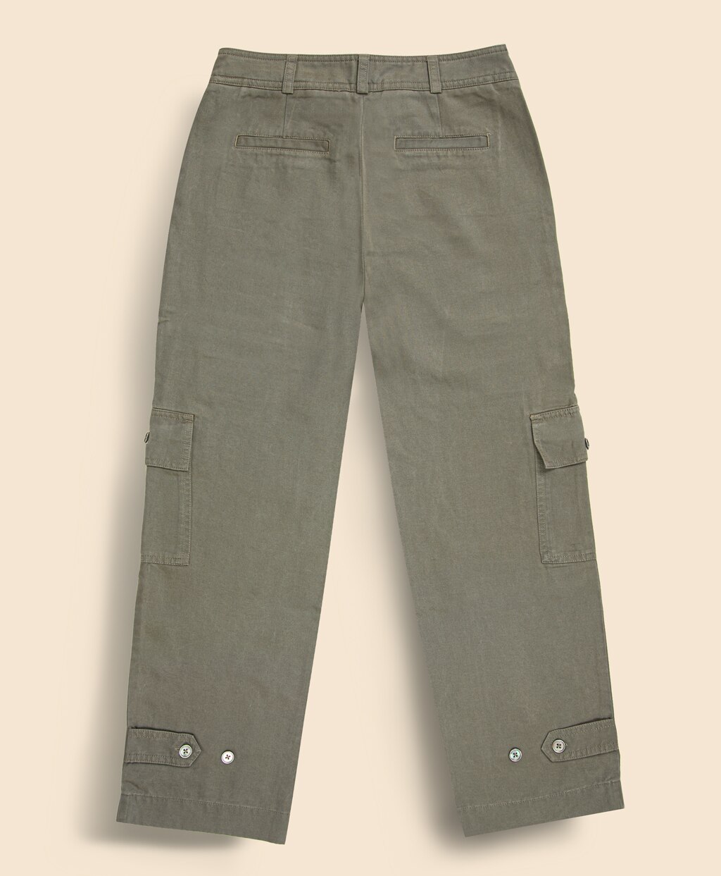 リヨセル クロップド ソフトカーゴパンツ | Brooks Brothers Japan