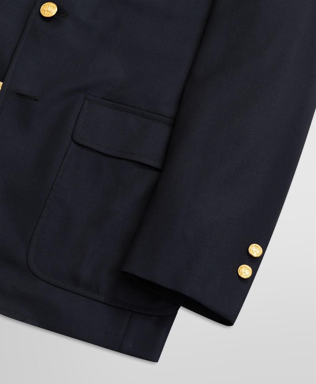 ホップサック 段返り3釦ブレザー Traditional Fit Made in USA