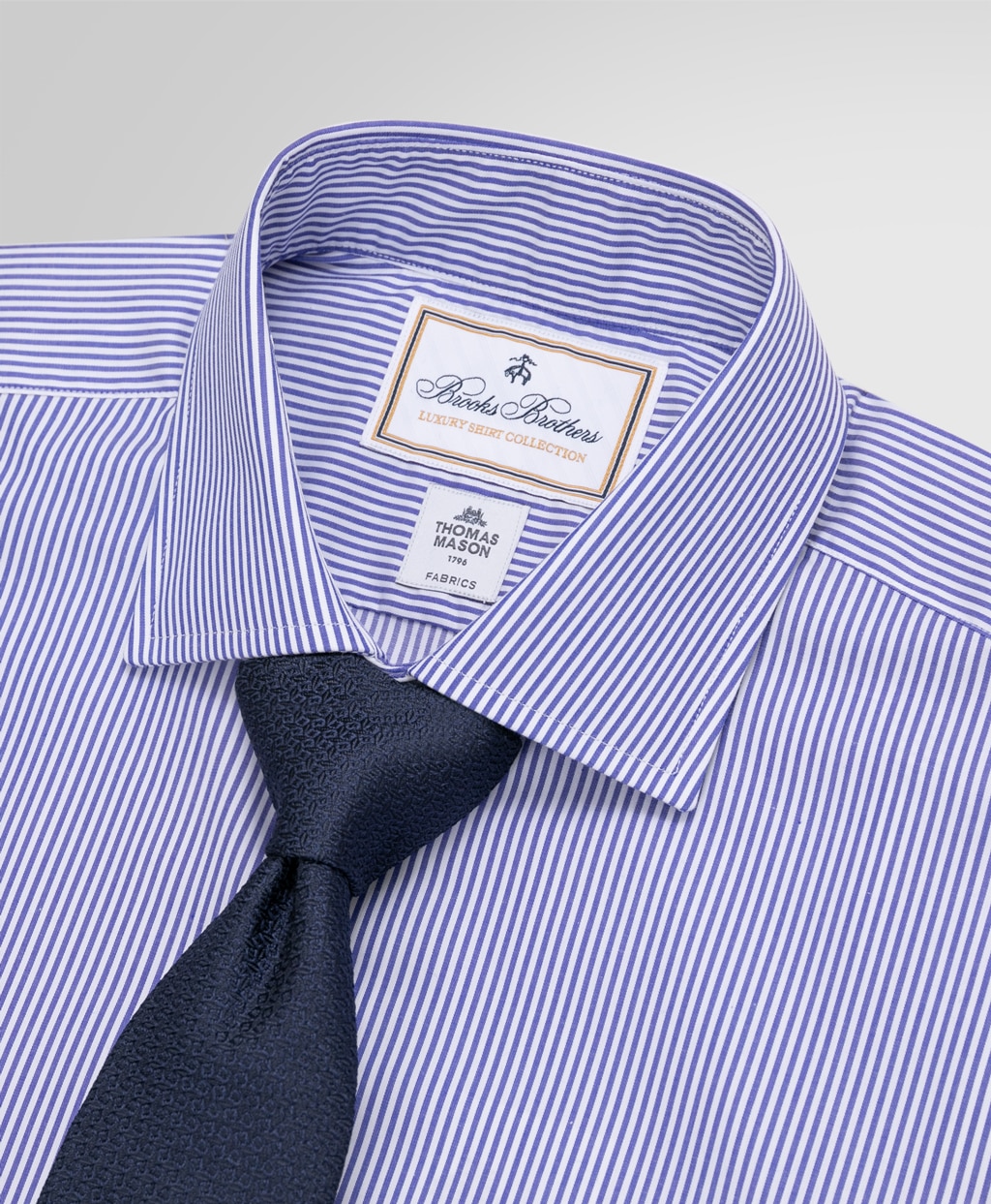 マイクロストライプ ドレスシャツ Regular Fit | Brooks Brothers