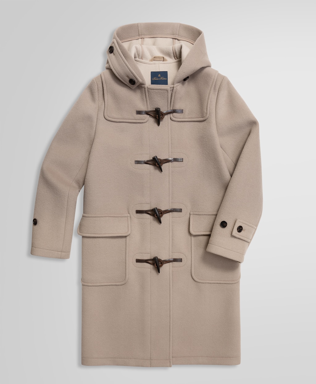 STUDIOUS デカフード ダッフルコート 日本製 N2125 STUDIOUS