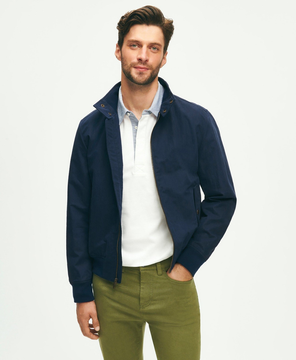 コットン ボマージャケット | Brooks Brothers Japan (ブルックス