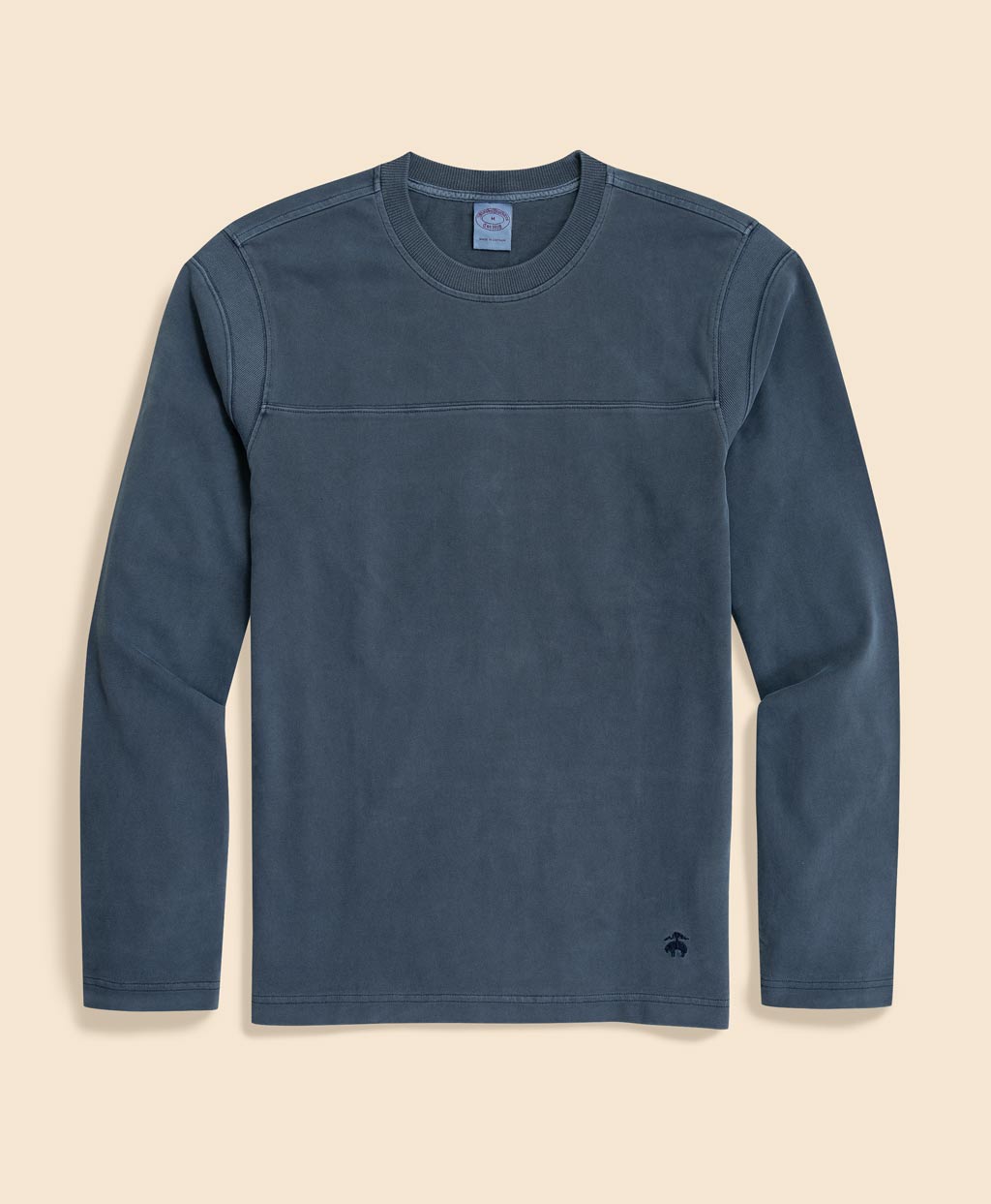 コットンジャージー GFロゴ バックナンバーパッチ ロングスリーブT