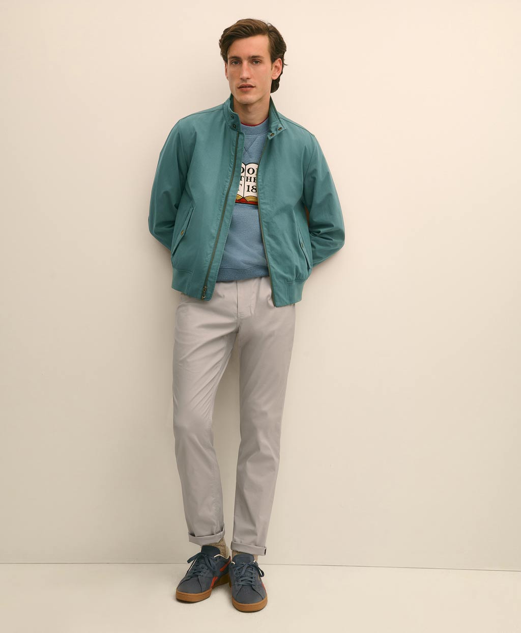 コットンブレンド ボマージャケット | Brooks Brothers Japan