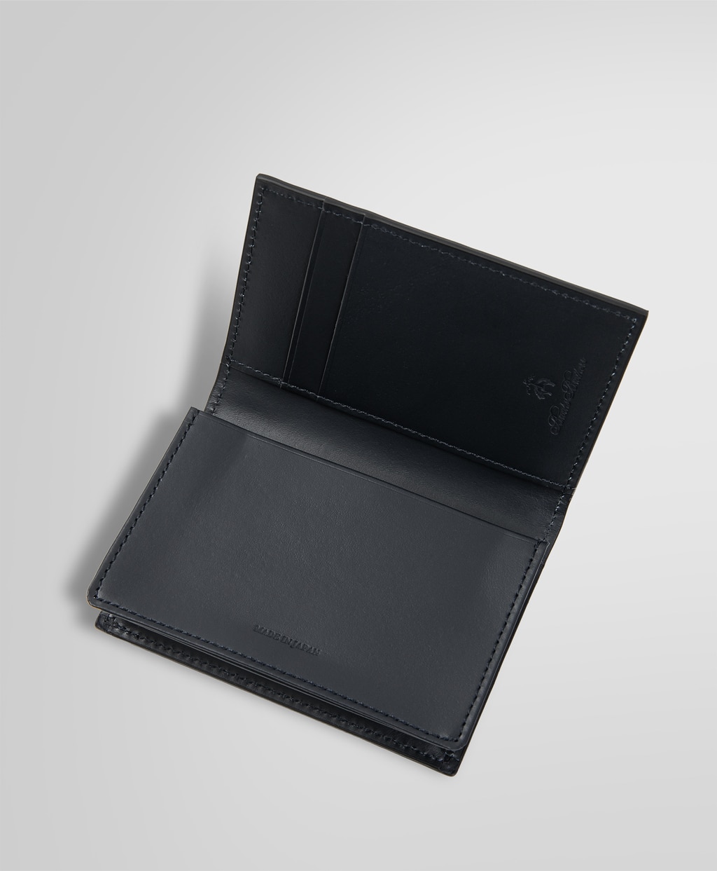 カウレザー バイカラー カードケース | Brooks Brothers Japan