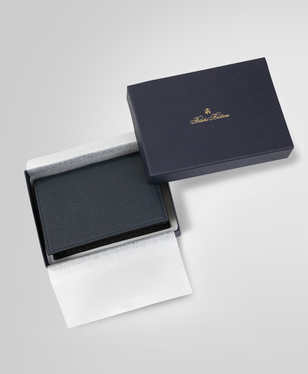 カウレザー バイカラー カードケース | Brooks Brothers Japan