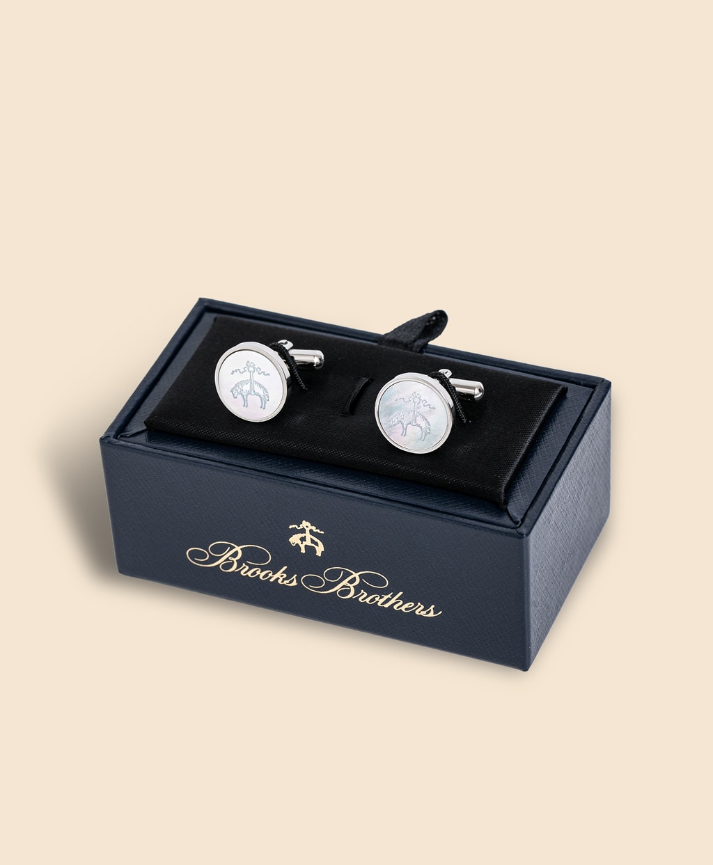 GFロゴ マザーオブパール カフリンクス | Brooks Brothers Japan