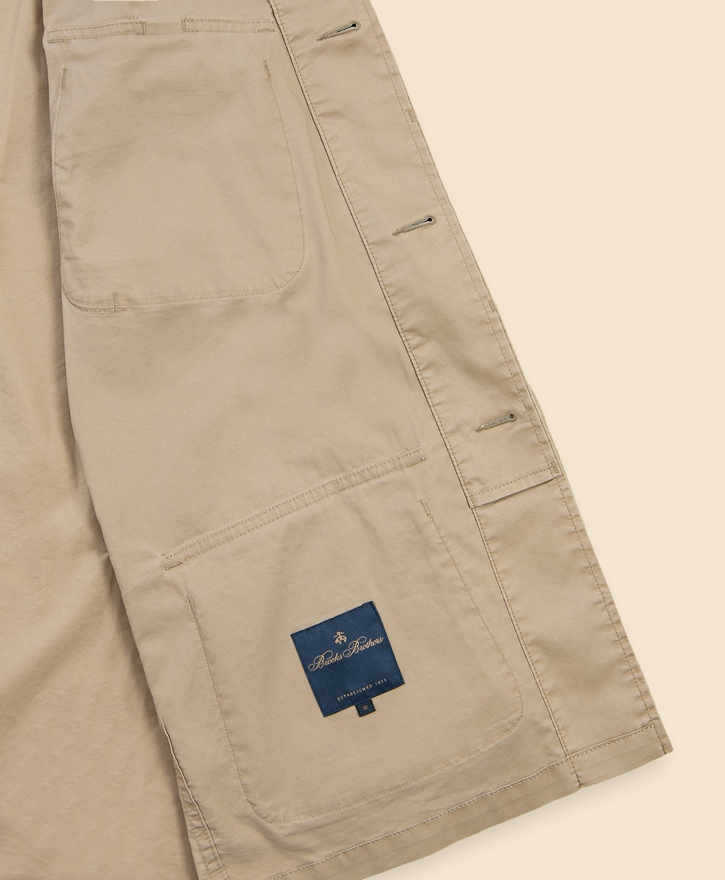 コットン/ポリエステル ファティーグ シャツジャケット | Brooks