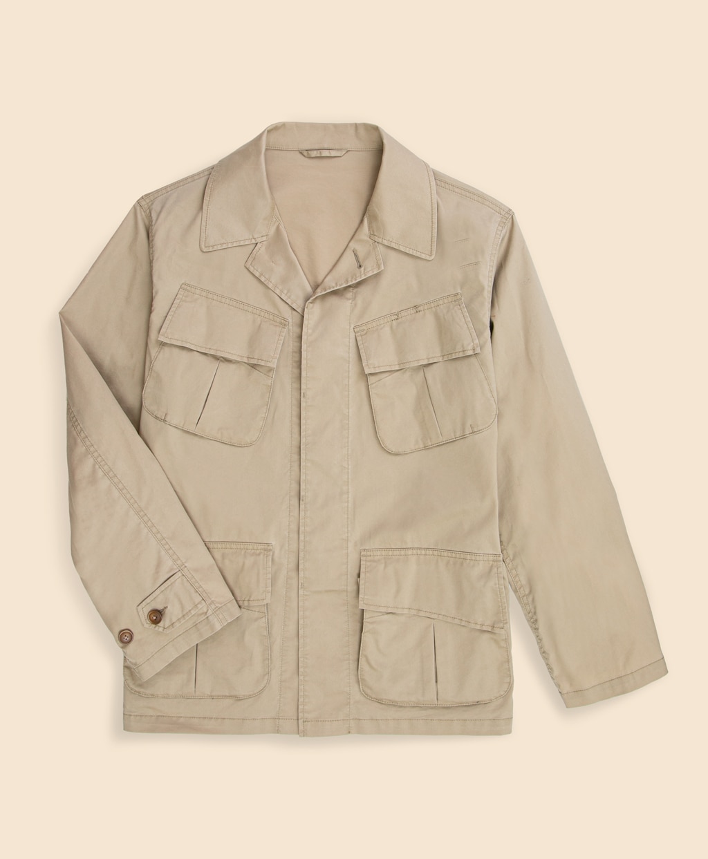 コットン/ポリエステル ファティーグ シャツジャケット | Brooks