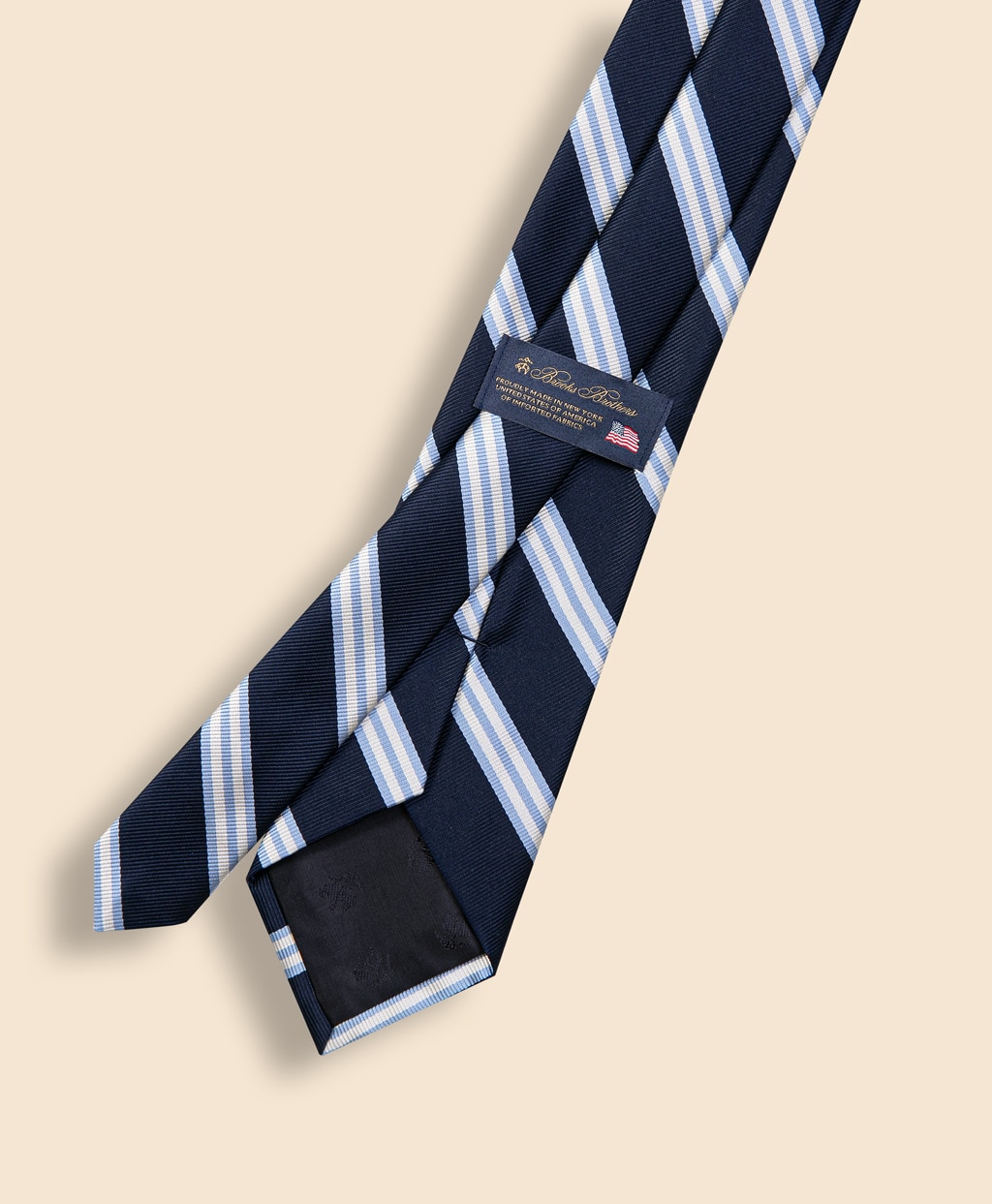 シルク BB#1ストライプ レップタイ Made in USA | Brooks Brothers