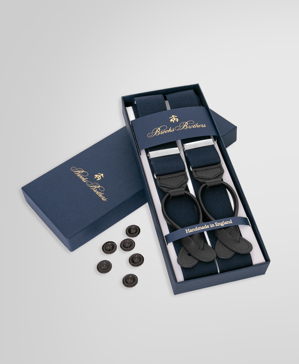 ポリエステルストレッチ ソリッドサスペンダー | Brooks Brothers