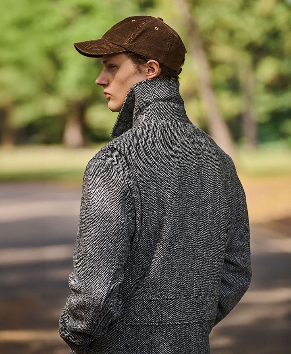 ハリスツイード アルスターコート | Brooks Brothers Japan