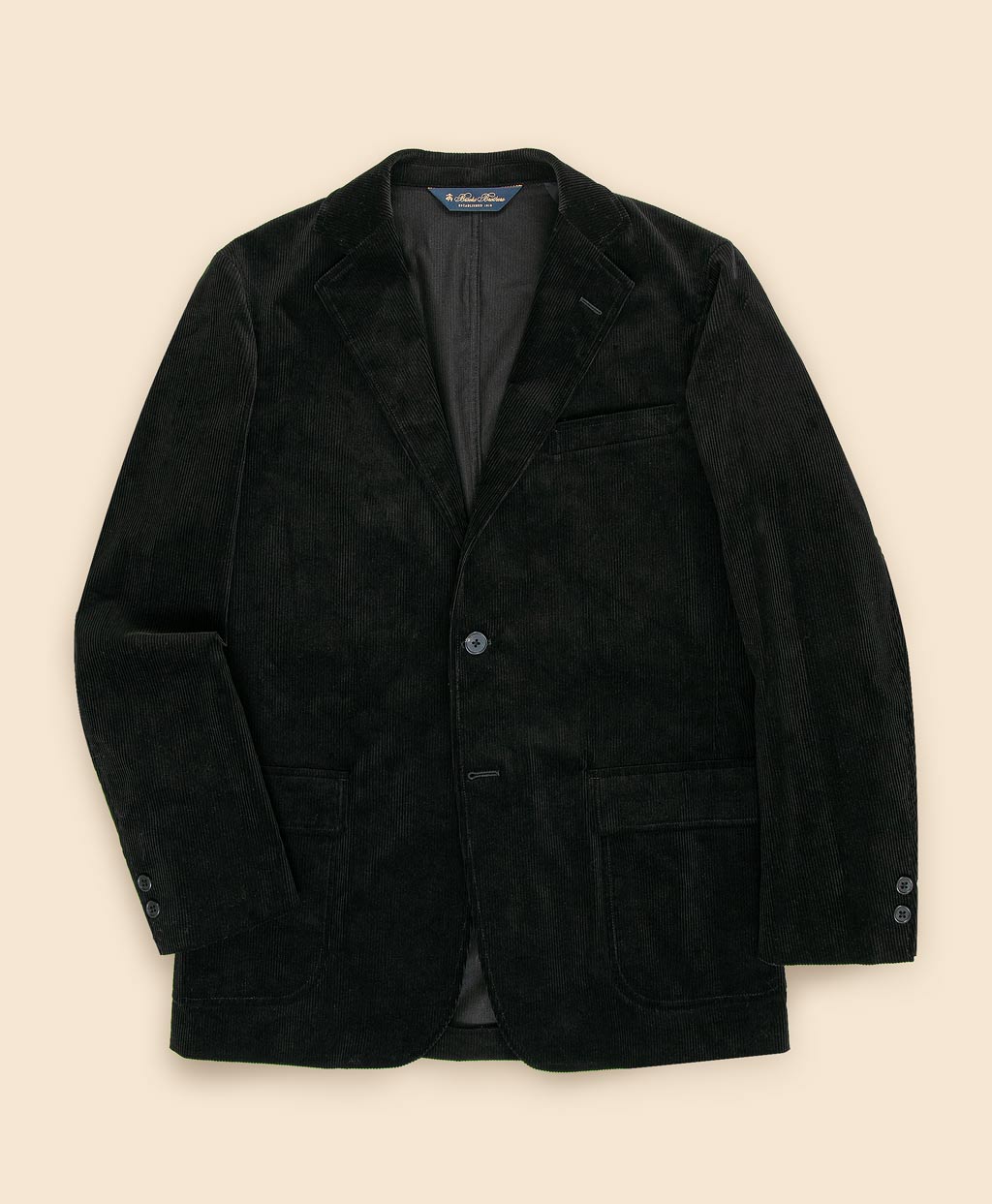 コットン コーデュロイ 段返り3釦コンフォートサックジャケット