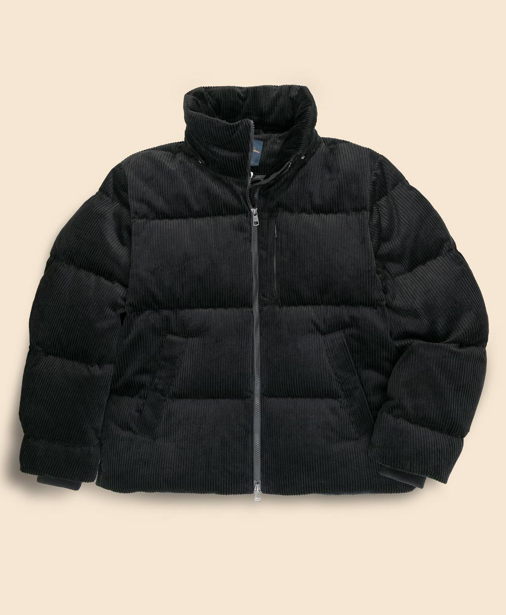 コットン コーデュロイ ショートパッファー ダウンコート | Brooks