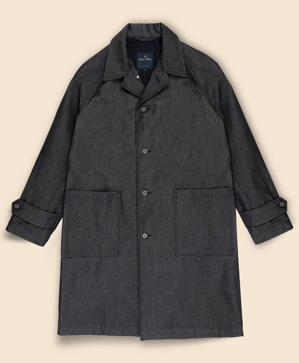 ウール デニム ロングコート | Brooks Brothers Japan (ブルックス