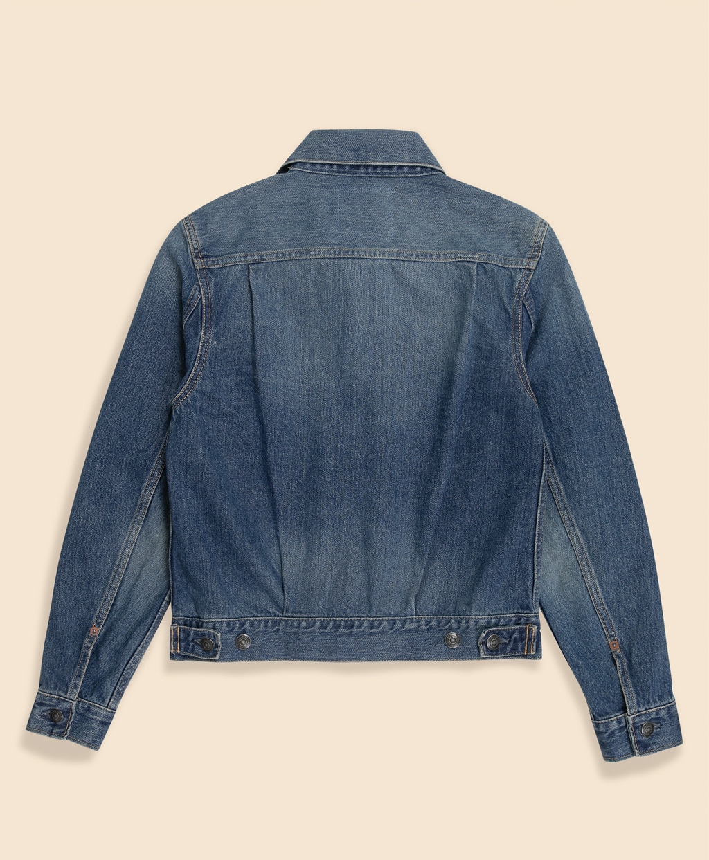 コットンデニム ウォッシュド トラッカージャケット | Brooks Brothers